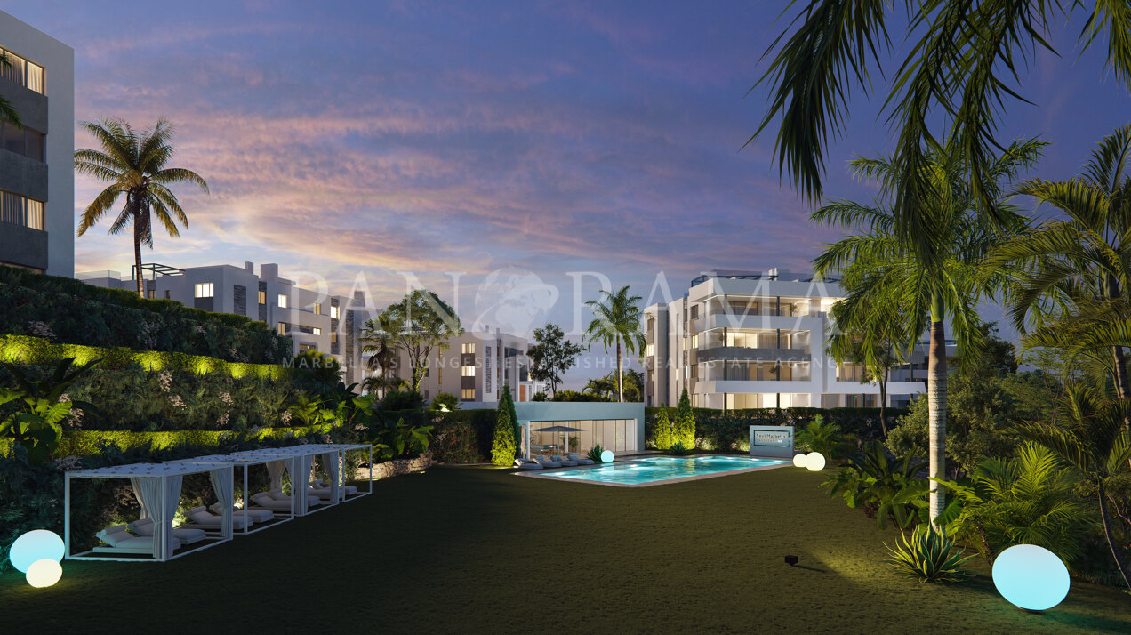 Nuevo proyecto de apartamentos y áticos en Marbella Este