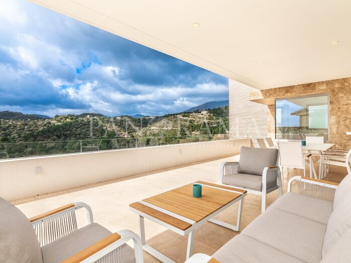 Villa moderne avec vue sur la montagne à Los Arqueros