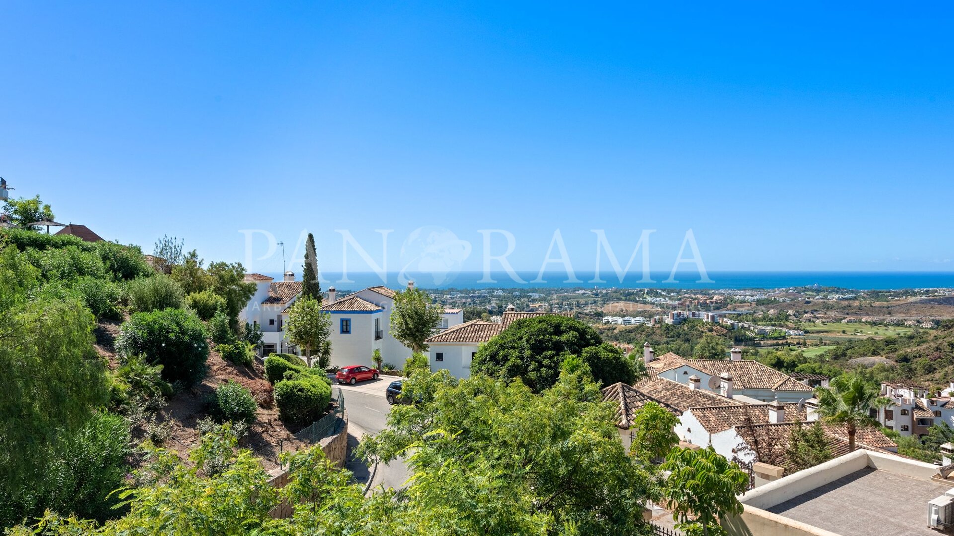 Moderna villa con vistas a la montaña en Los Arqueros