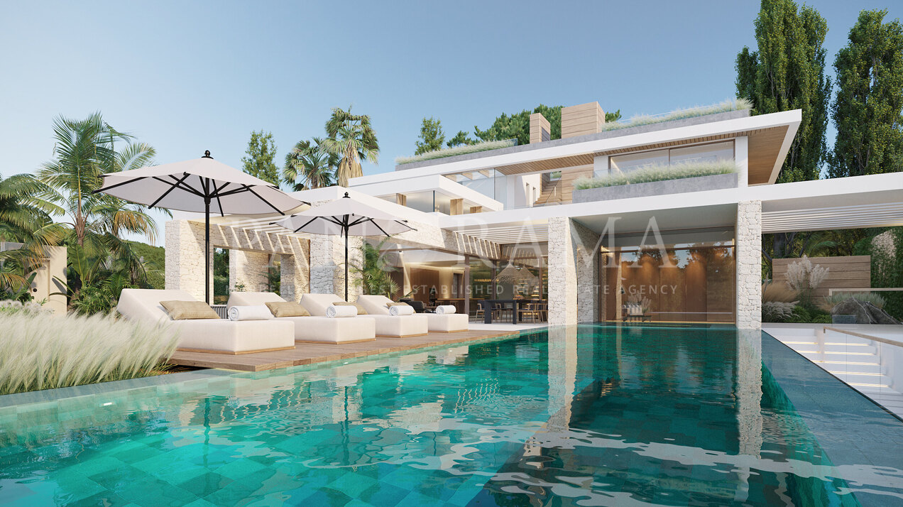 2 Impresionantes villas con arquitectura mediterránea en Nueva Andalucía