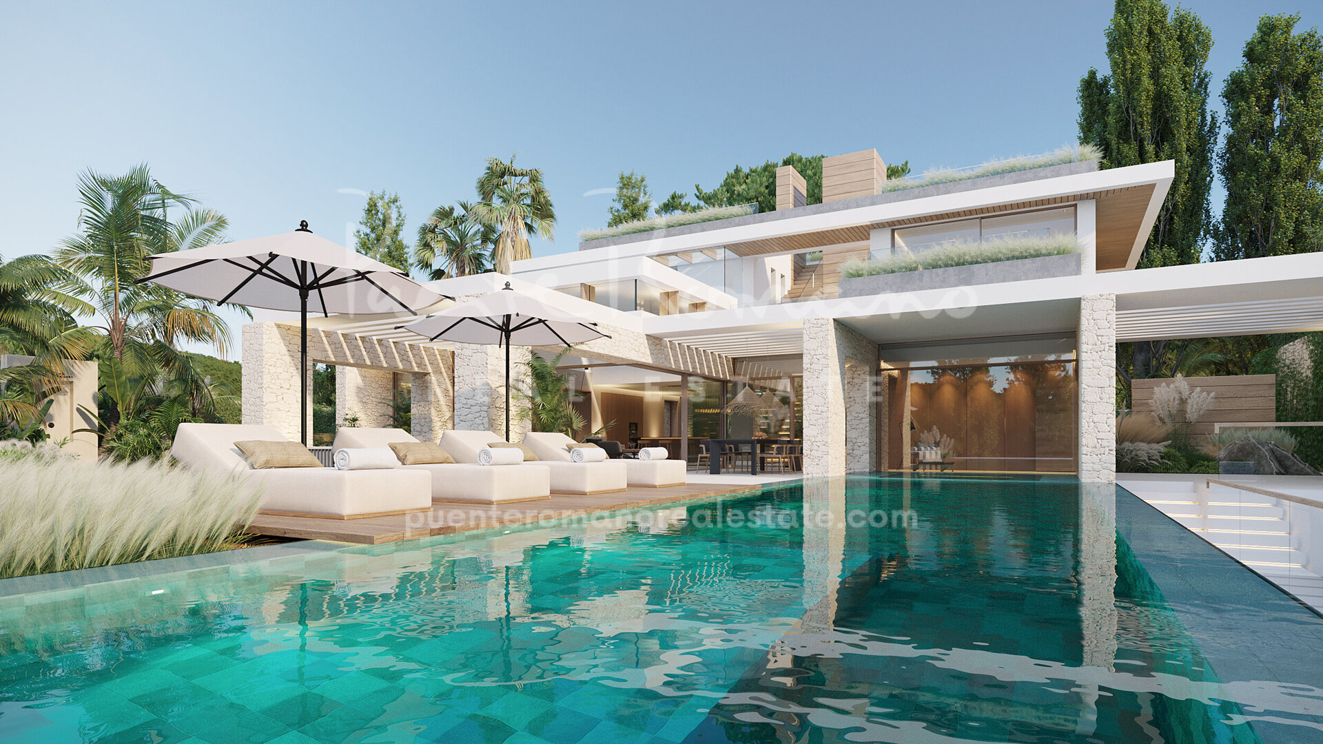 2 stunning villas with Mediterranean architecture in Nueva Andalucía
