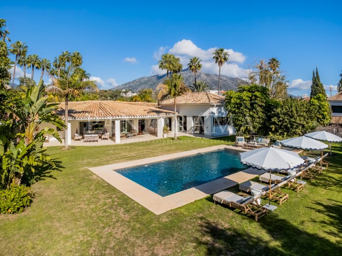 Encantadora villa de una sola planta en La Cerquilla, cerca de campos de golf