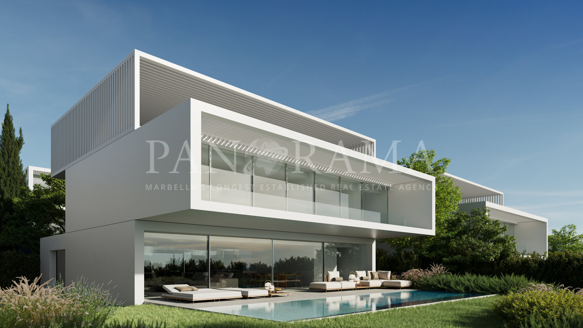 Villa independiente con piscina privada en Estepona Golf