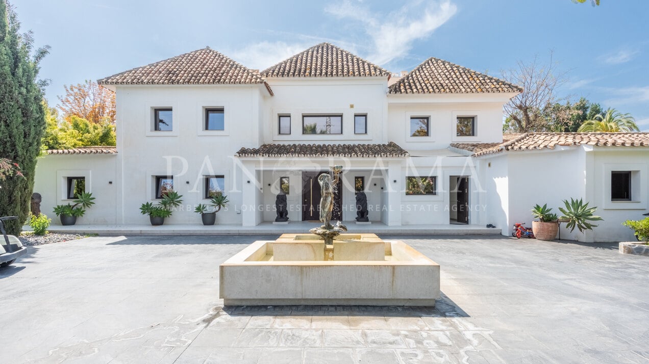 The villa of your dreams, ideal for family gatherings in Benahavís