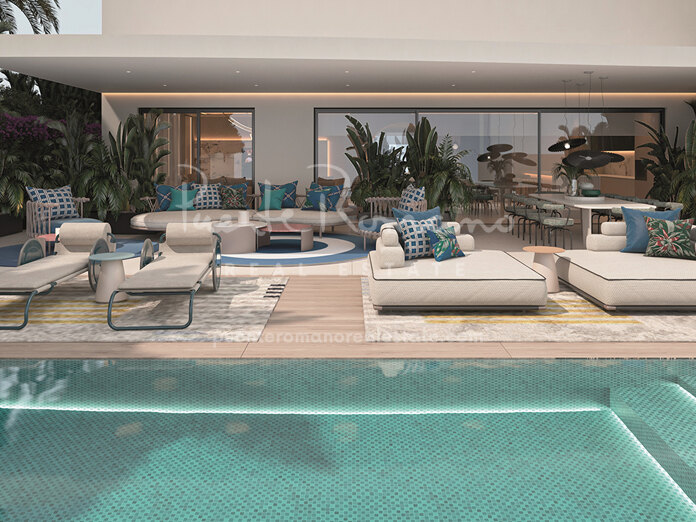 Apartamentos y adosadas ​​en primera línea de playa en el este de Marbella