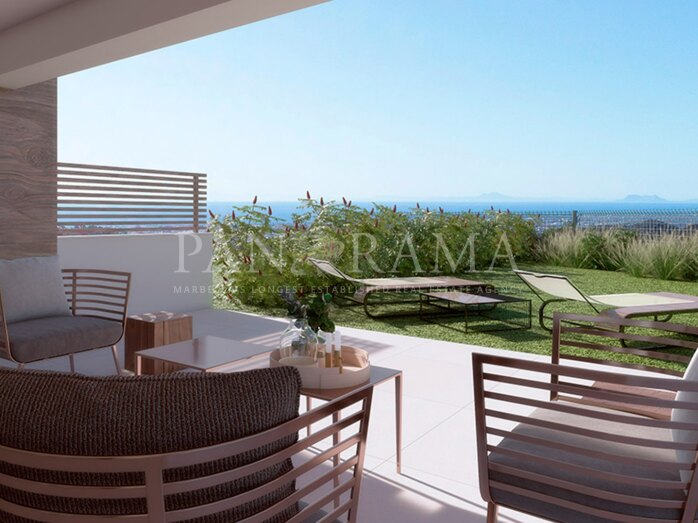 Maison de ville avec de belles vues à Almazara Views, Istán
