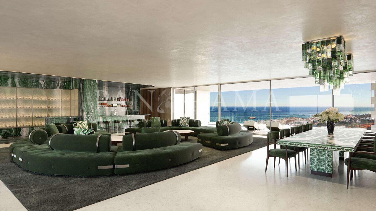 Sophisticated apartment with spectacular views in a luxury community on the Golden Mile