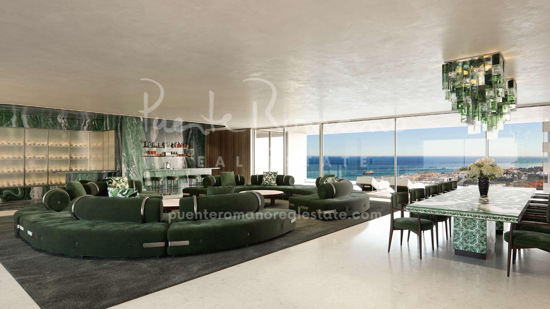 Sophisticated apartment with spectacular views in a luxury community on the Golden Mile