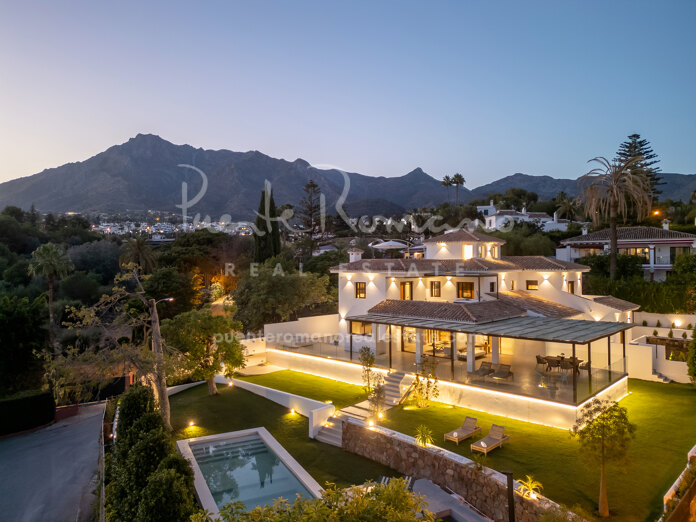 Exclusive modern villa in La Merced, an ideal area in Marbella