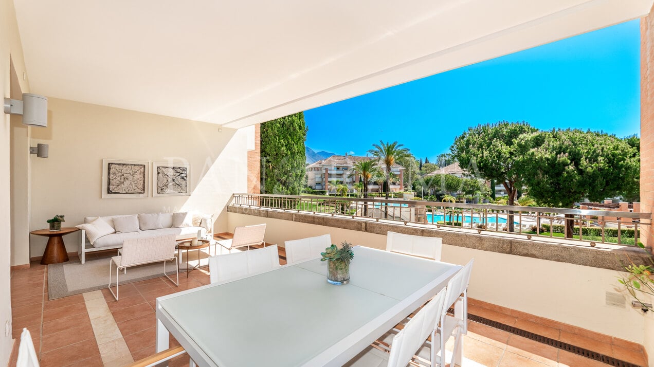 Ruim appartement in La Trinidad aan de Gouden Mijl van Marbella