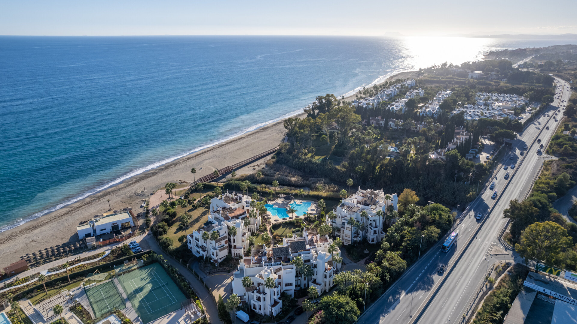 Spectaculaire appartement en première ligne de plage sur la Nouvelle Mille d'Or