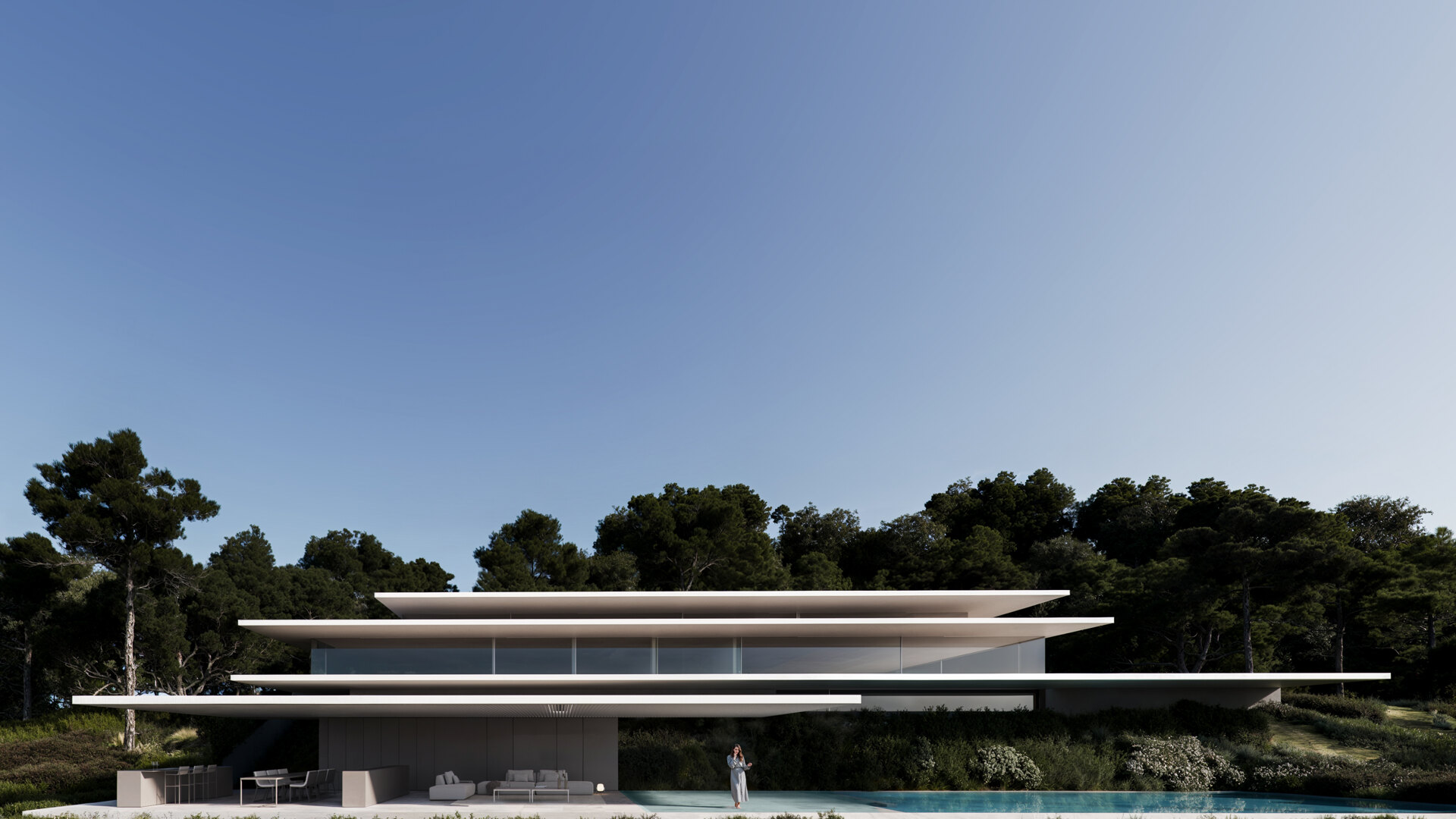 New project of a modern architectural masterpiece in Sotogrande