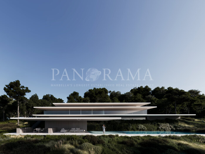 Nieuw project van een modern architectonisch meesterwerk in Sotogrande