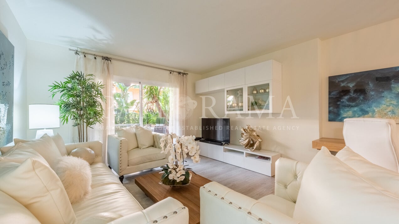 Exquisite apartment in Las Lomas de Marbella Club, the most emblematic area of the Golden Mile