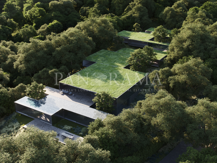 Villa in aanbouw naast de Valderrama golfbaan in Sotogrande