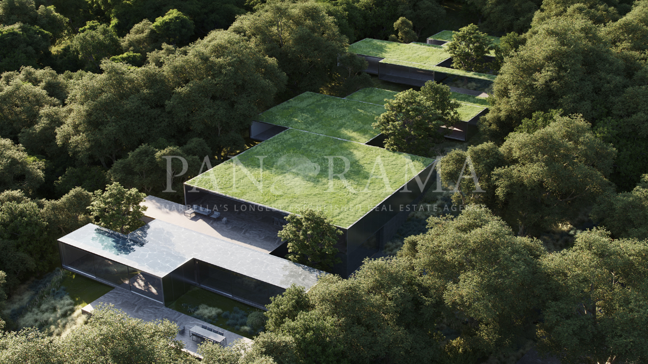 Villa en construcción junto al campo de golf de Valderrama en Sotogrande