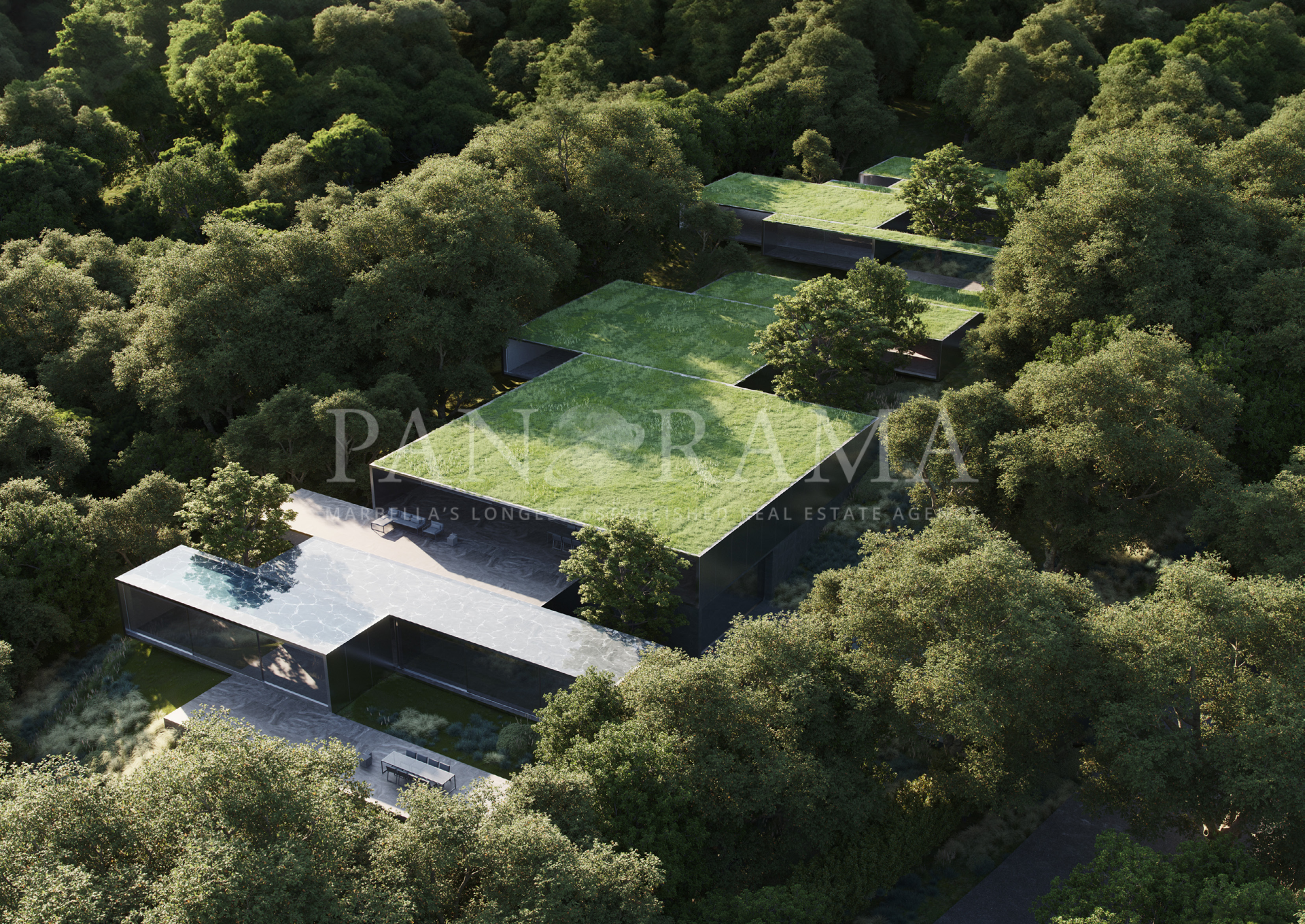 Villa under construction next to the Valderrama golf course in Sotogrande