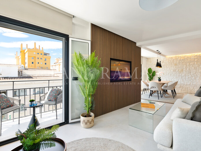 Splendide penthouse avec vue sur la mer au cœur de San Pedro de Alcántara