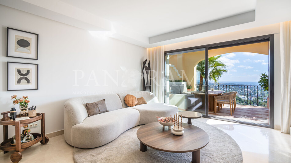 Penthouse mit Panoramablick auf das Mittelmeer in La Quinta
