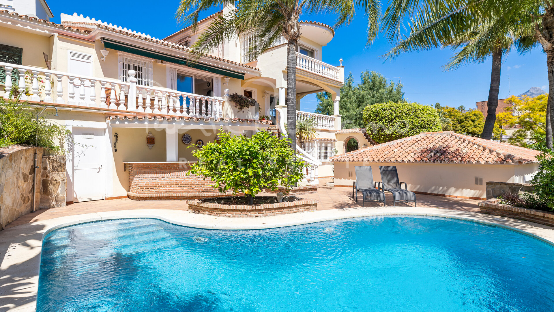 Nicely located traditional and cozy villa in Nueva Andalucía
