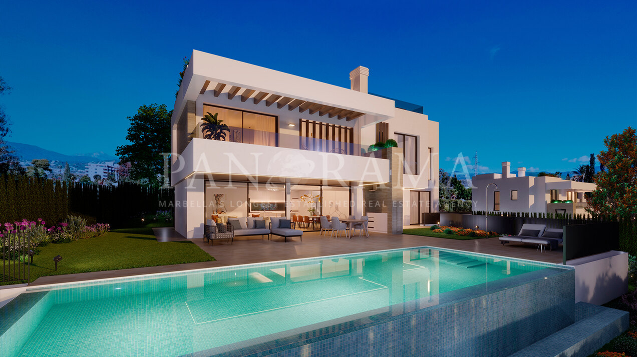 New contemporary villa next to Atalaya Golf, Estepona