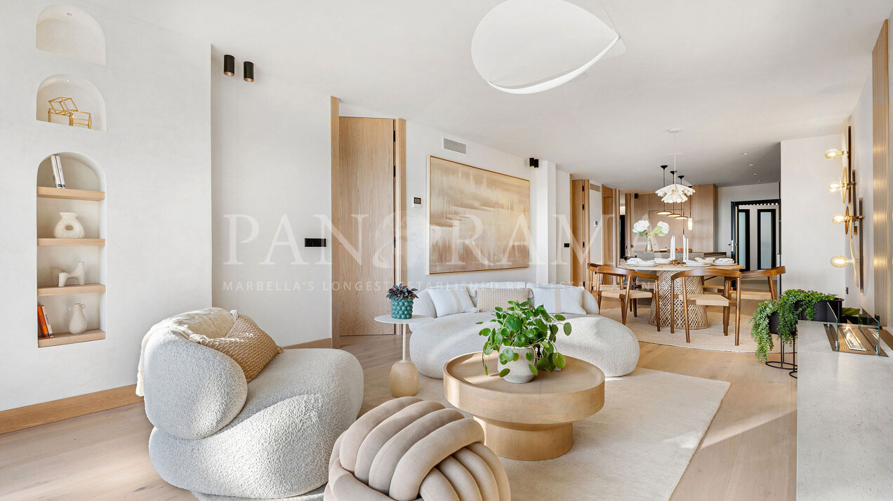 Modern apartment in the prestigious area of La Cerquilla in Nueva Andalucía