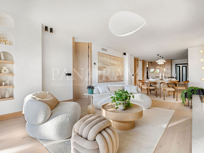 Modern appartement in de prestigieuze wijk La Cerquilla in Nueva Andalucía