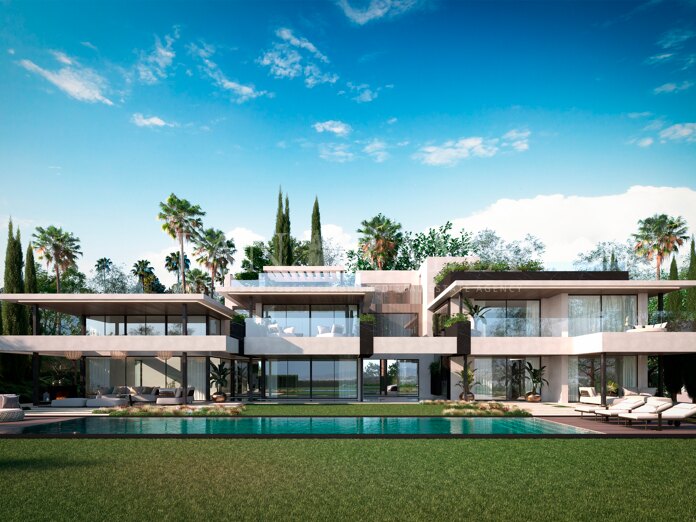 Ongelooflijk project van een nieuwe luxe villa in Sotogrande Playa