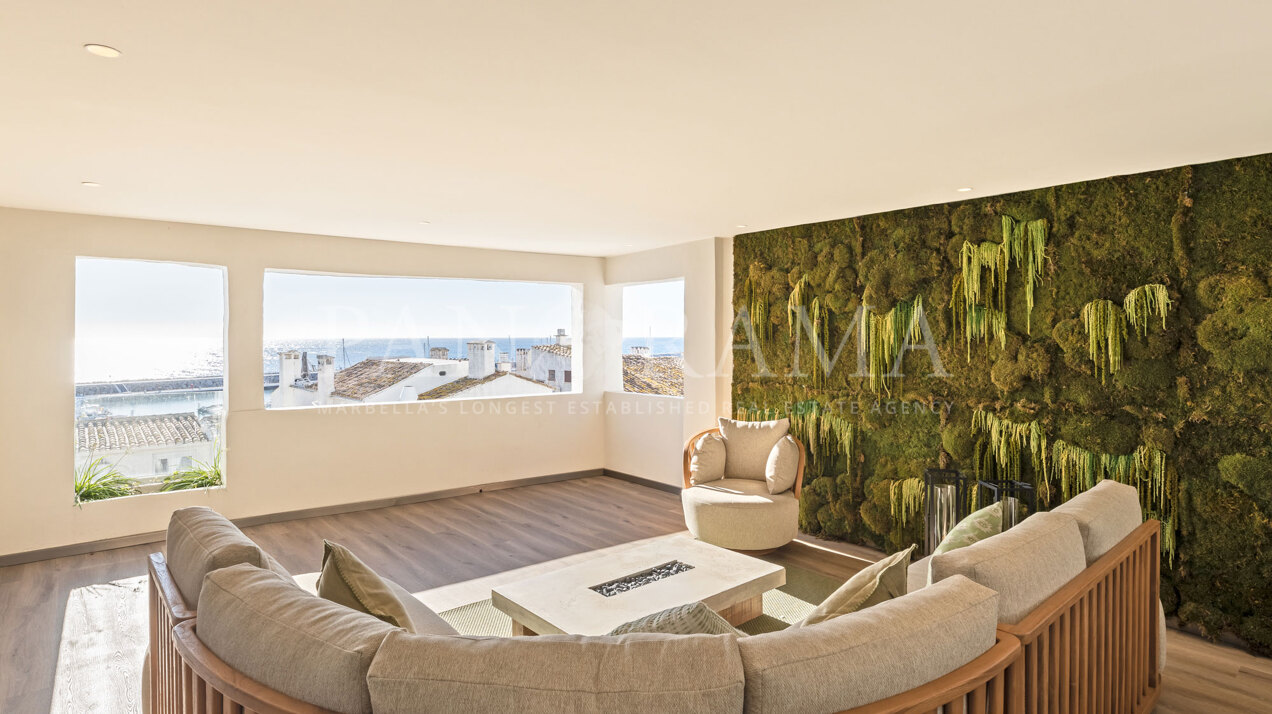 Appartement élégant et luxueux avec une vue imprenable sur la Marina de Puerto Banús