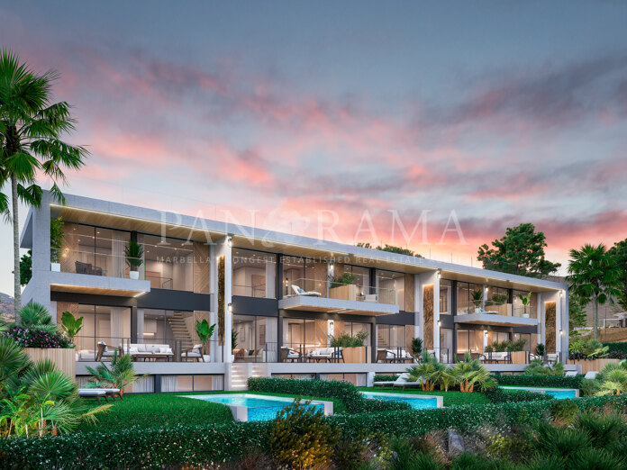 Duplex penthouse in a new aparthotel complex in the golf valley