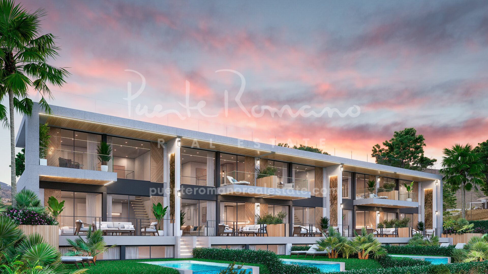 Ático dúplex en un complejo nuevo de estilo apartahotel en el valle del golf