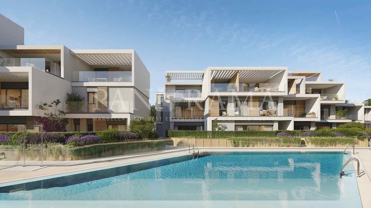 Middle floor apartment in a new residential project close to Puerto Banús