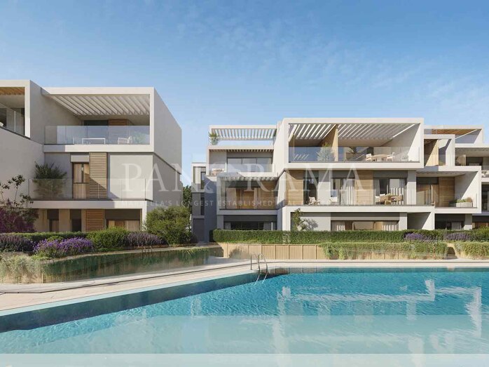 Appartement au milieu d'un immeuble dans un nouveau projet résidentiel proche de Puerto Banús