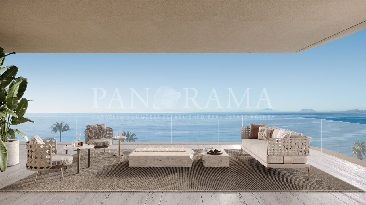 Luxurious apartment with sea views in a private, gated environment