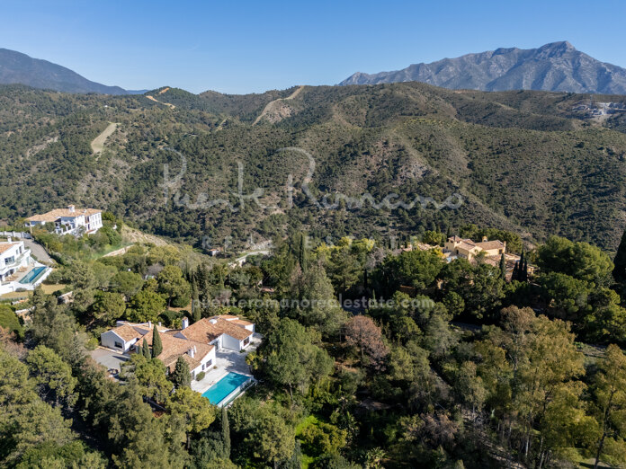 Traditional single-Level villa with sea views in El Madroñal