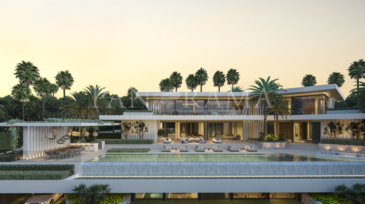 Plot with a project in La Cerquilla offering stunning views