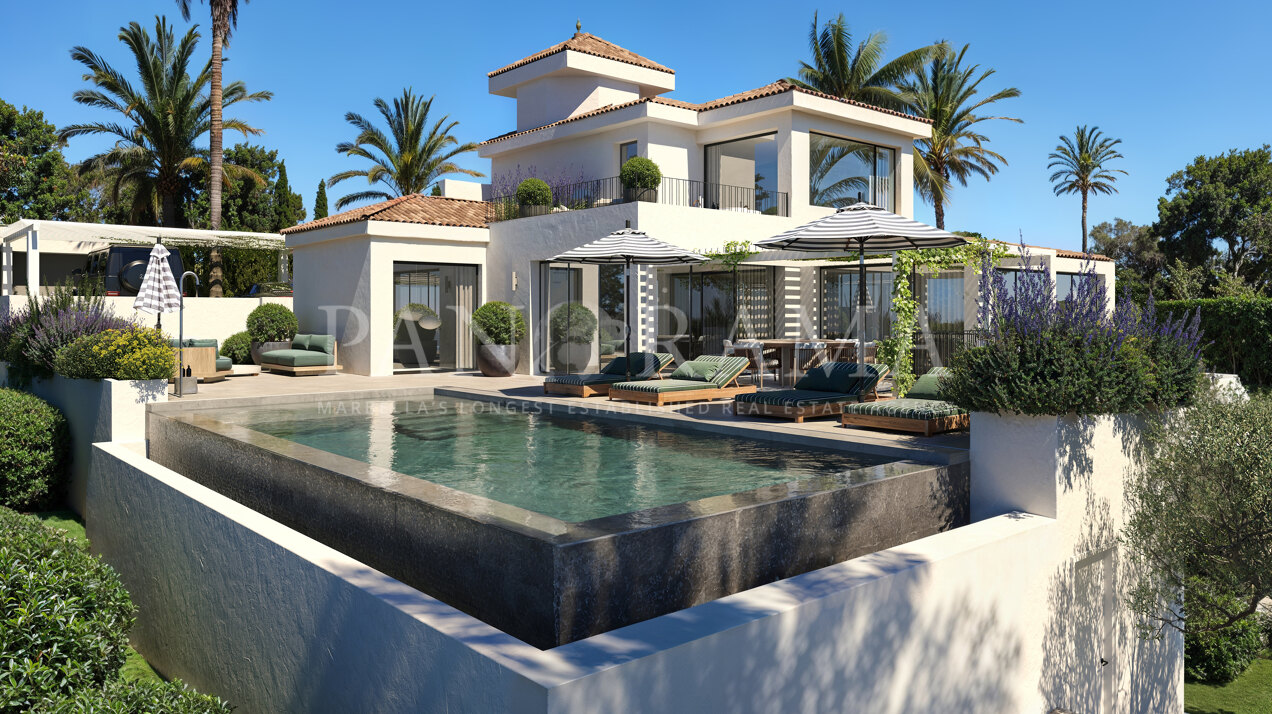 Villa Voir, in het hart van Nueva Andalucía met sauna en verwarmd binnenzwembad