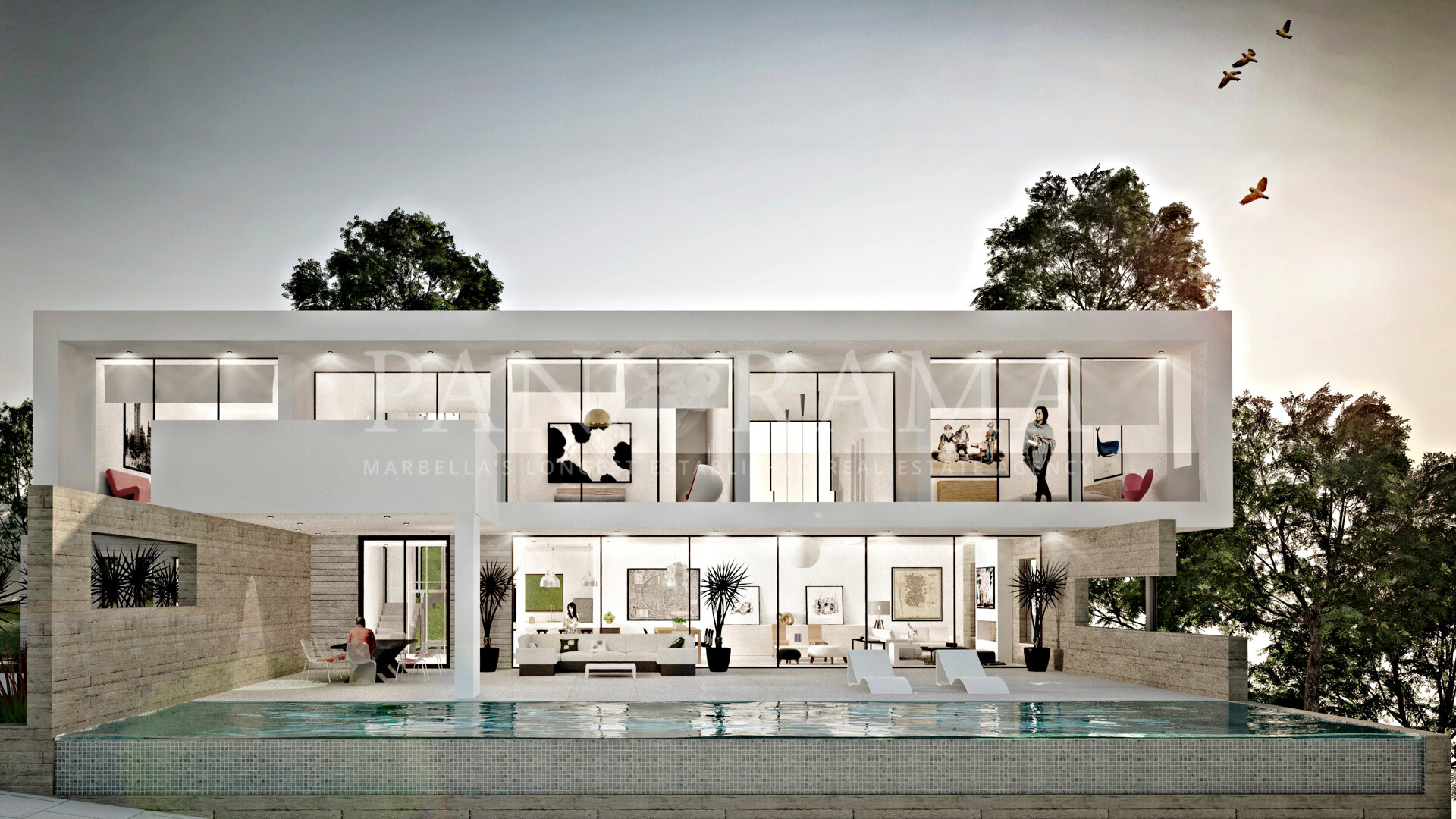 Villa à La Mairena en construction - Livraison des clés en décembre 2026