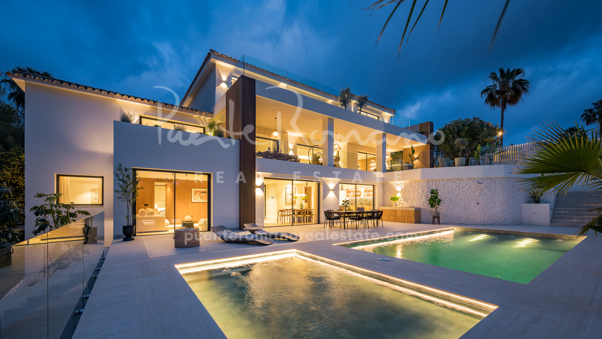 Marvellous modern villa with sea views in El Rosario, Marbella