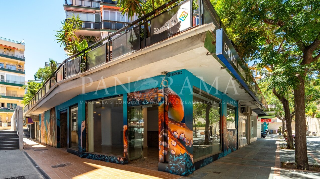 Corner premises next to the main avenue, Ricardo Soriano