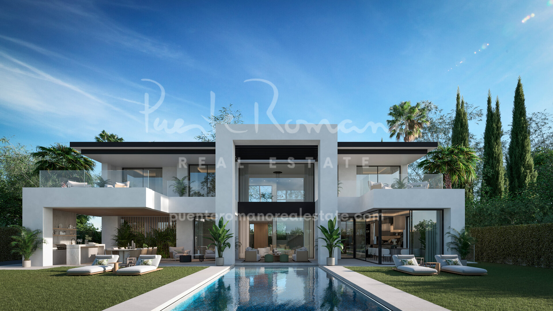 Project of 15 Villas in Bel Air in Estepona area