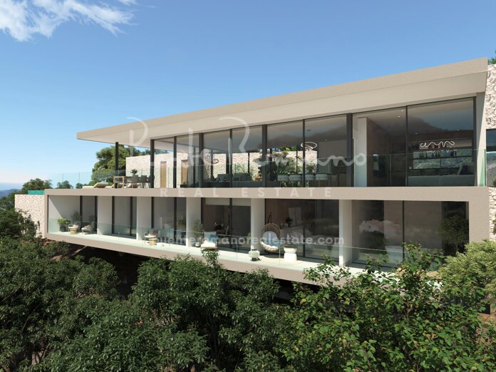 Project of modern luxury villas in Montemayor