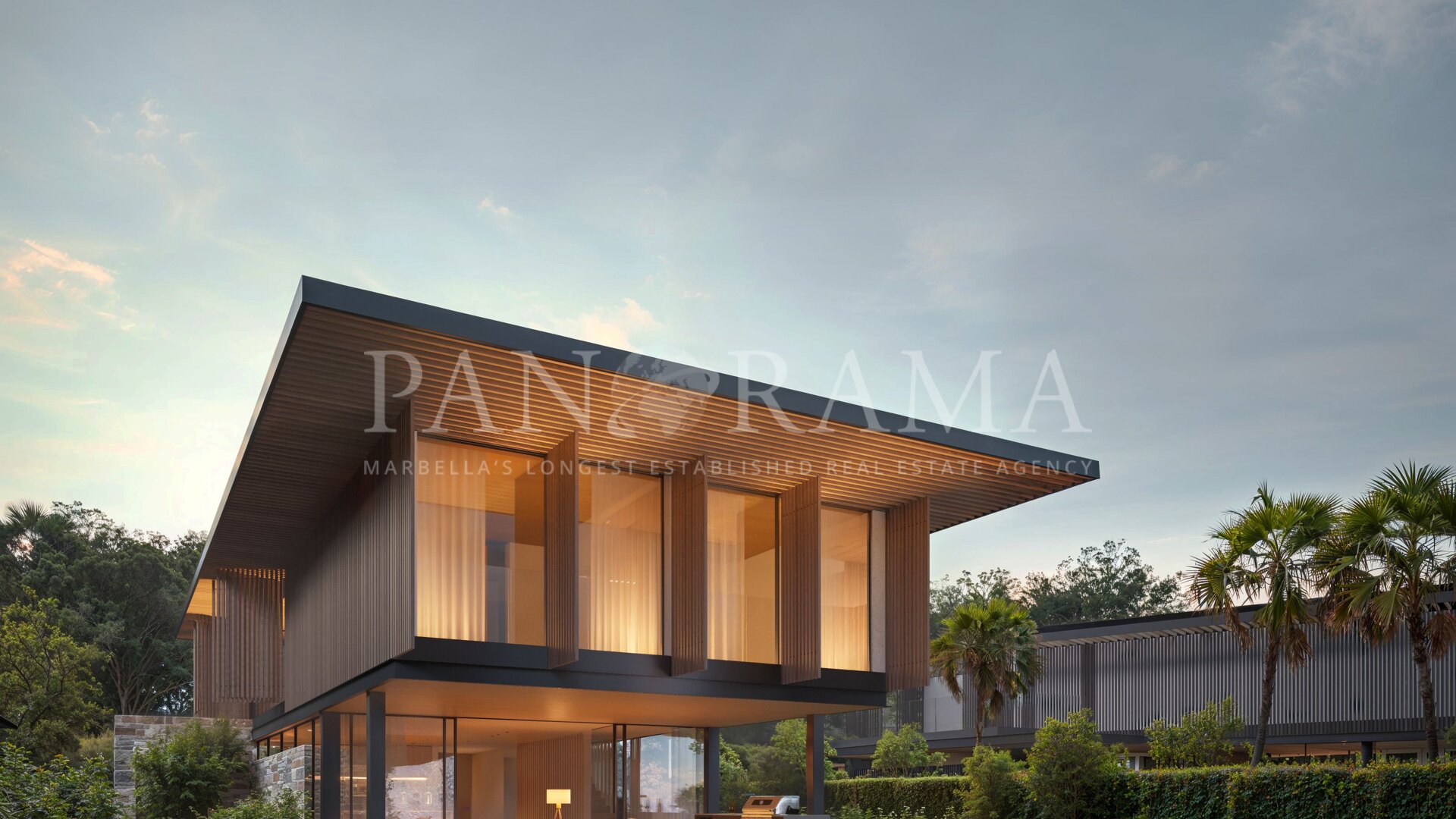 A modern and luxurious villa currently under construction in La Cerquilla, Nueva Andalucía