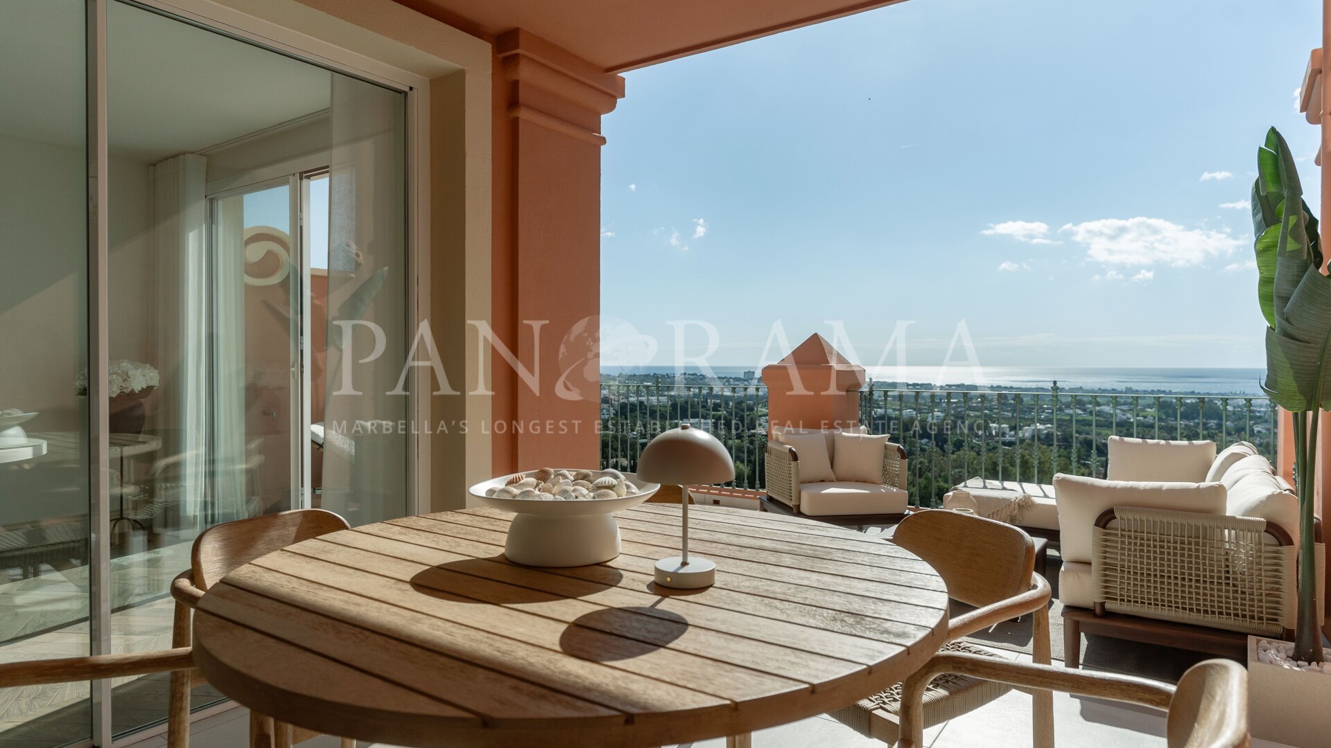 Duplex avec vue imprenable sur la mer à Monte Halcones