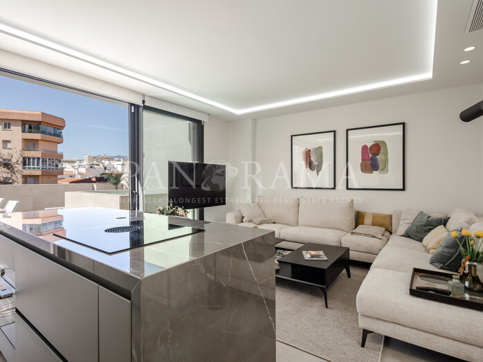 Exceptionnel penthouse duplex de luxe au cœur de Marbella