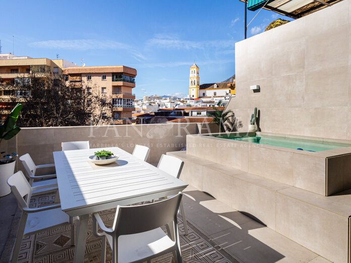 Außergewöhnliches luxuriöses Duplex-Penthouse im Herzen von Marbella