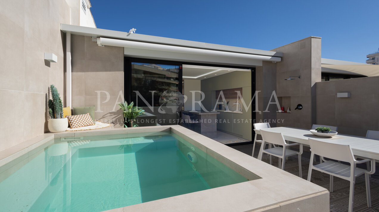 Exceptionnel penthouse duplex de luxe au cœur de Marbella