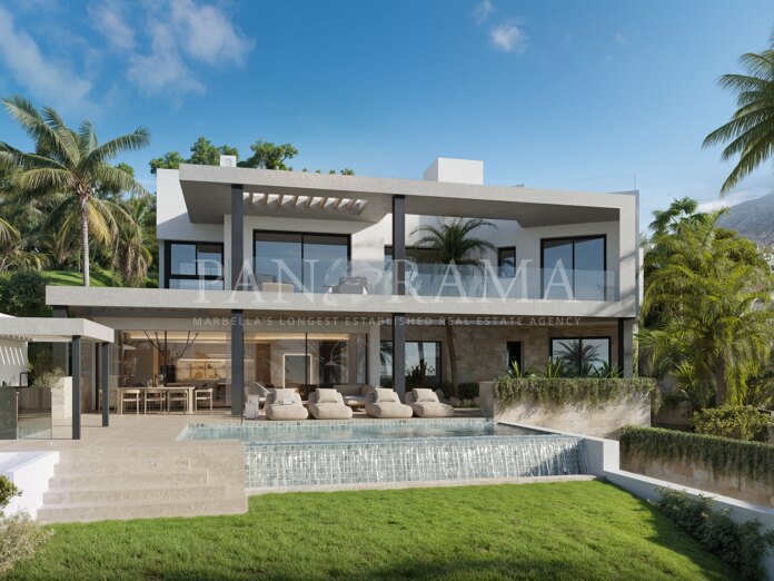 Bright and modern Villa in Lomas del Virrey, steps from Marbella’s Golden Mile