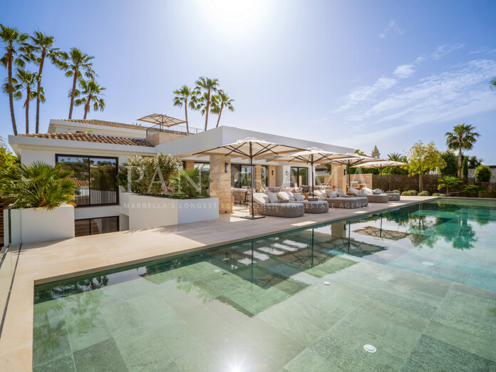 Enchanting villa in the prestigious area of Aloha in Nueva Andalucía