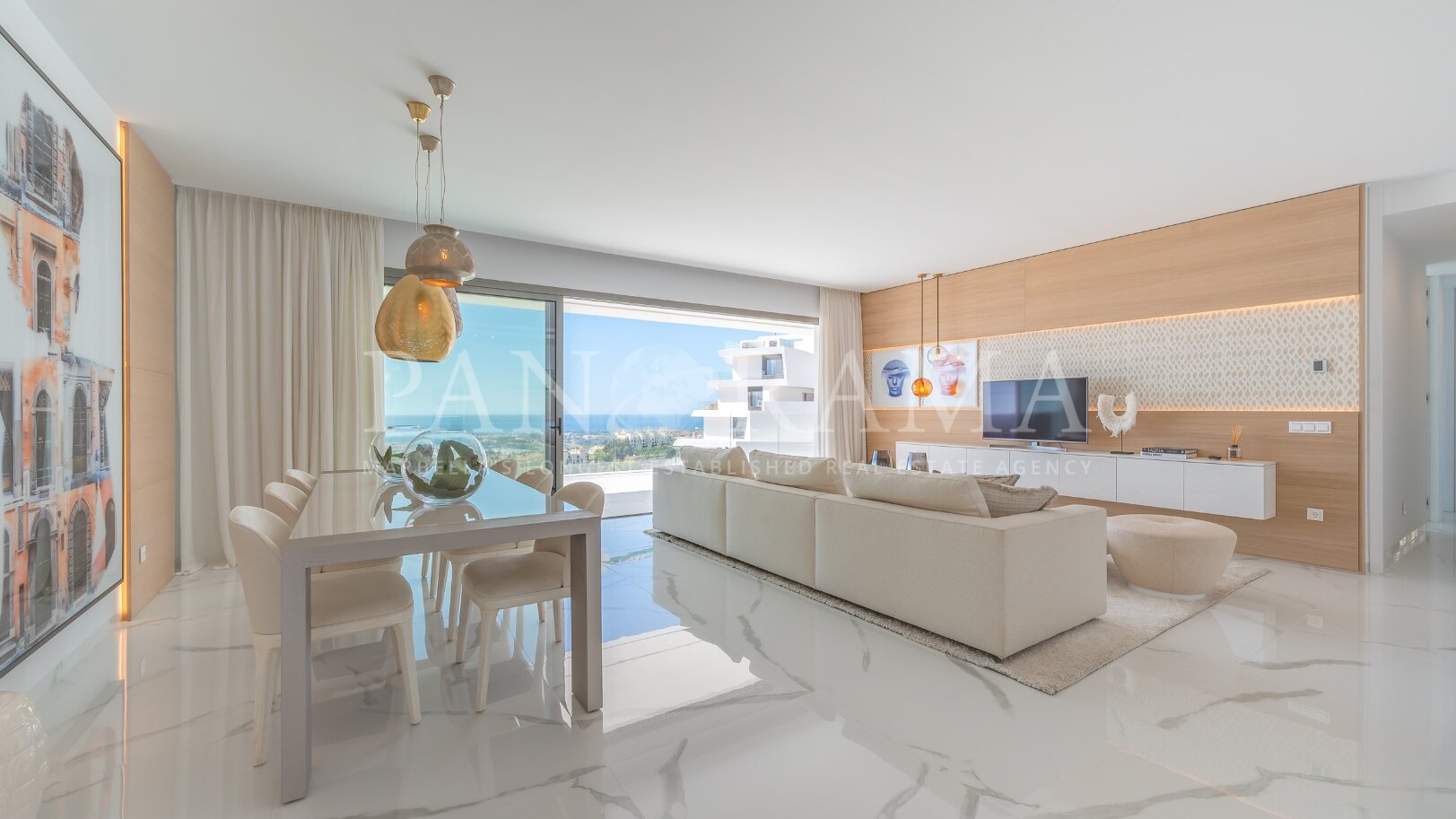 Middle floor apartment with panoramic views in Byu Hills, Benahavís